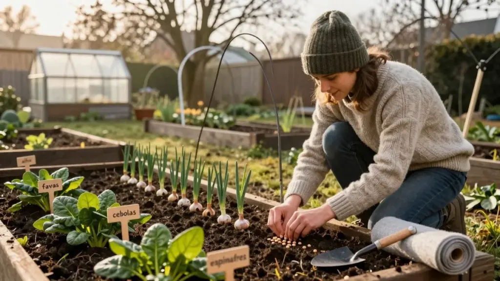 Si no siembras estas verduras en diciembre, estás cometiendo un error.
