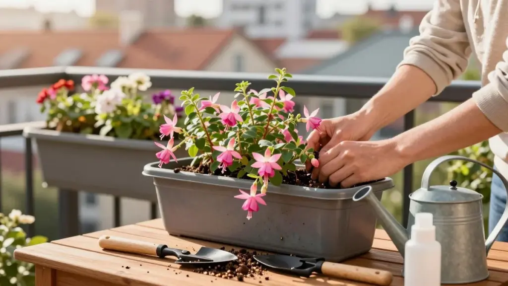 Esta pequeña flor colgante va a transformar tus jardineras: la novedad de primavera que no puedes perderte.