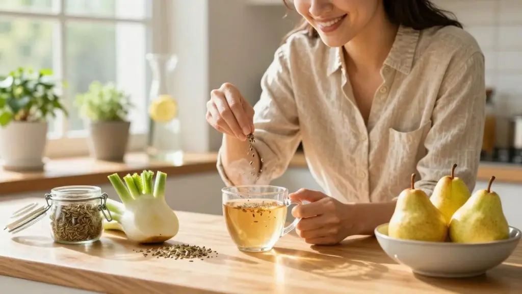 Una nutricionista explica cómo las semillas de hinojo ayudan a reducir la hinchazón y mejorar el tránsito intestinal de forma natural